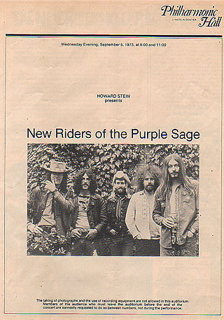 the Music +|+ NEW RIDERS of the PURPLE SAGE